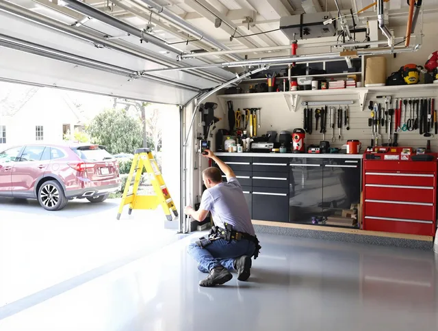Local garage door repair service by Foxborough Garage Door Repair in Foxborough
