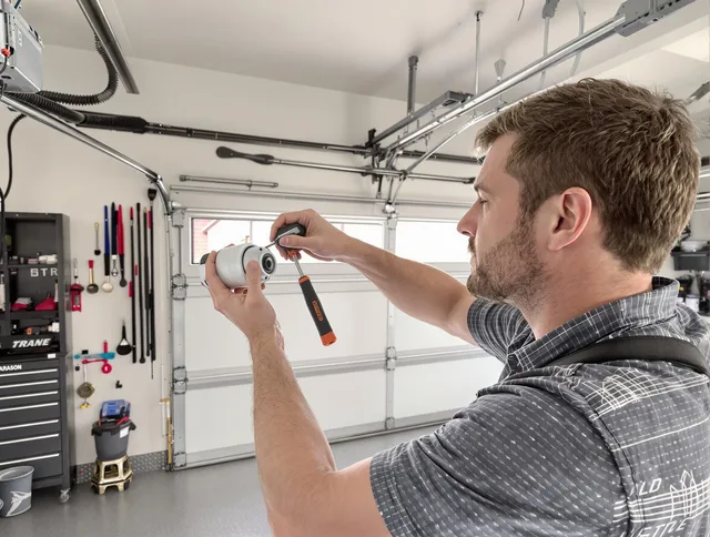 Garage door opener repair service by Foxborough Garage Door Repair in Foxborough