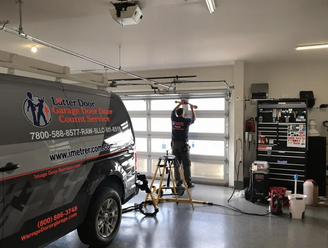 Foxborough Garage Door Repair team performing same-day garage door repair in Foxborough