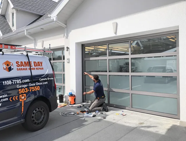Same-day garage door repair service by Foxborough Garage Door Repair in Foxborough